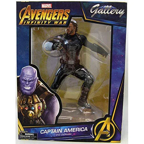 Marvel Avengers 3 Captain America statue 23cm Nerdscape
