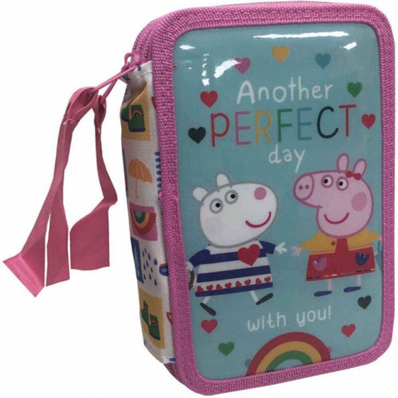 Pepa Pig triple filled pencil case - Nerdscape