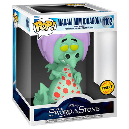 POP figure Disney The Sword in the Stone Mim as Dragon Chase 15cm Nerdscape