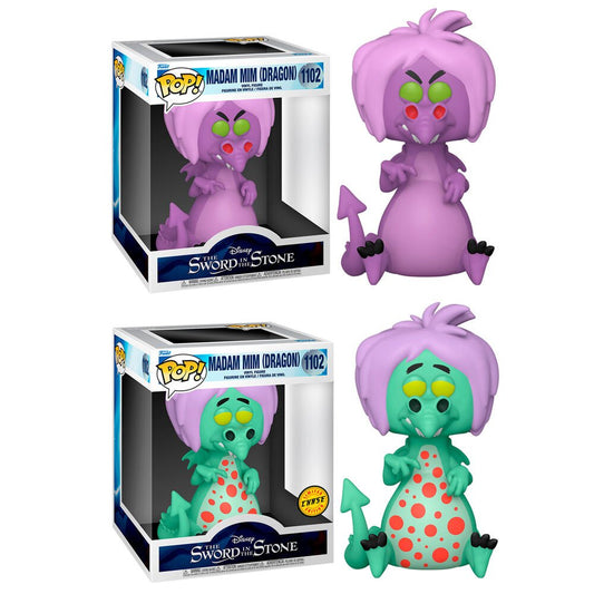 POP figure Disney The Sword in the Stone Mim as Dragon 15cm 10+2 Chase - Nerdscape
