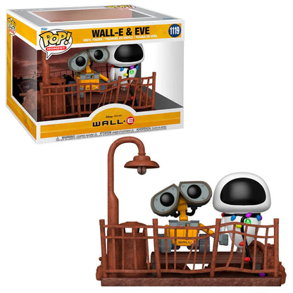 Funko Pop! Disney Wall-E Wall-E & Eve - Figura da Collezione Vinyl Nerdscape