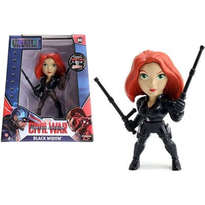 Marvel The Black Widow metal figure 10cm Nerdscape