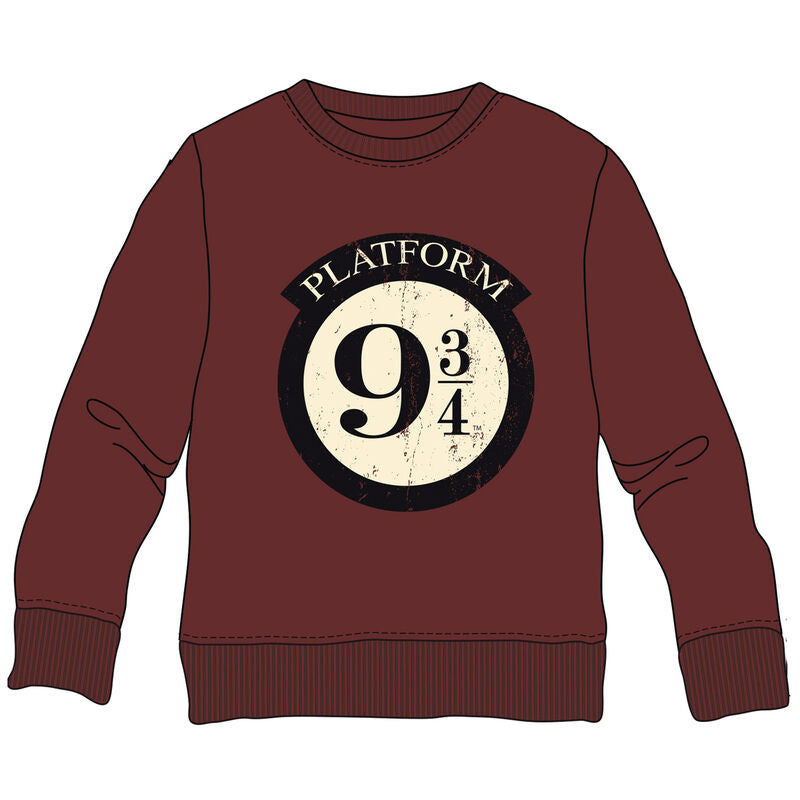 Harry Potter Platform 9 3/4 Sweatshirt 100% Cotton - Nerdscape Nerdscape