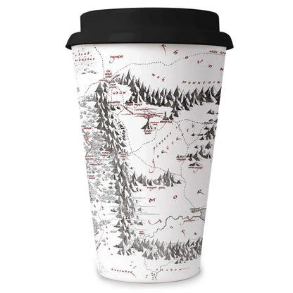 The Lord of the Rings Mordor Map travel mug Nerdscape