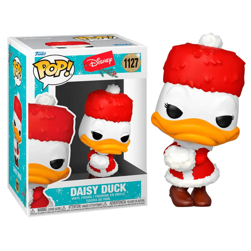 Funko Pop! Disney Holiday Daisy Duck - Figura da Collezione Vinyl Nerdscape