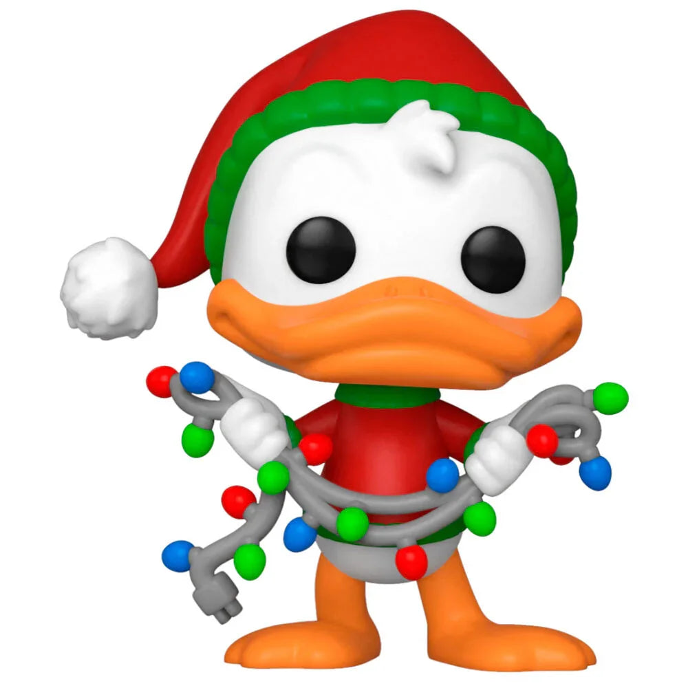 Funko Pop! Disney Holiday Donald Duck - Figura da Collezione Vinyl Nerdscape