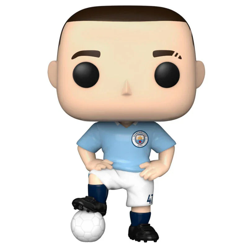 Funko Pop! Manchester City Phil Foden - Figura da Collezione Vinyl Nerdscape
