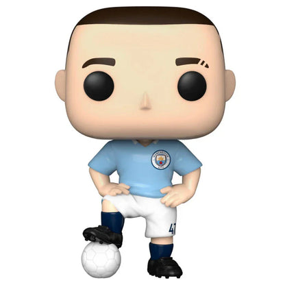 Funko Pop! Manchester City Phil Foden - Figura da Collezione Vinyl Nerdscape