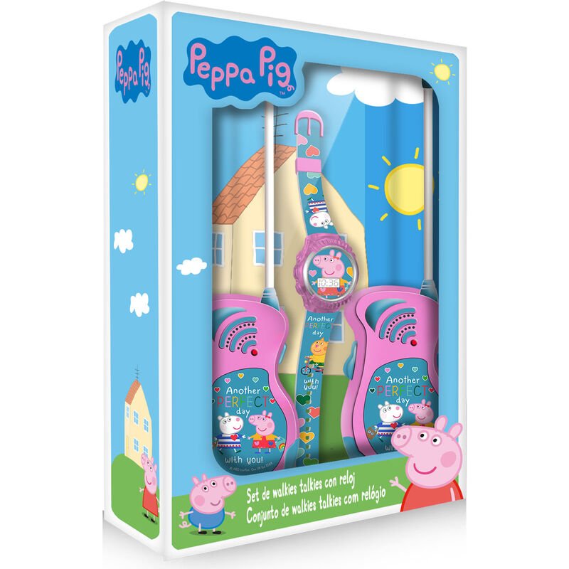 Peppa Pig Digital Watch set + Walkie Talkie - Nerdscape