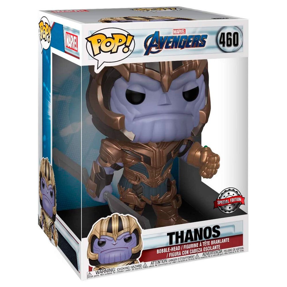 POP figure Marvel Avengers Endgame Thanos 25cm Exclusive - Nerdscape