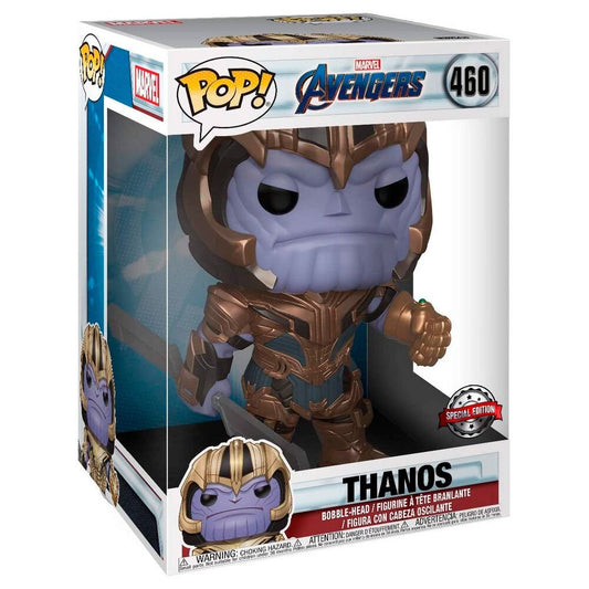 POP figure Marvel Avengers Endgame Thanos 25cm Exclusive - Nerdscape