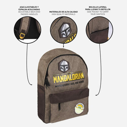 Star Wars Mandalorian Yoda backpack 44cm Nerdscape
