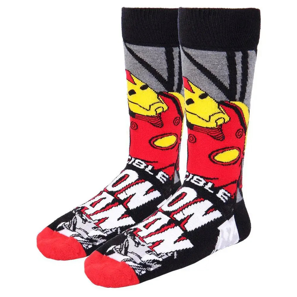 Marvel pack 3 socks Nerdscape