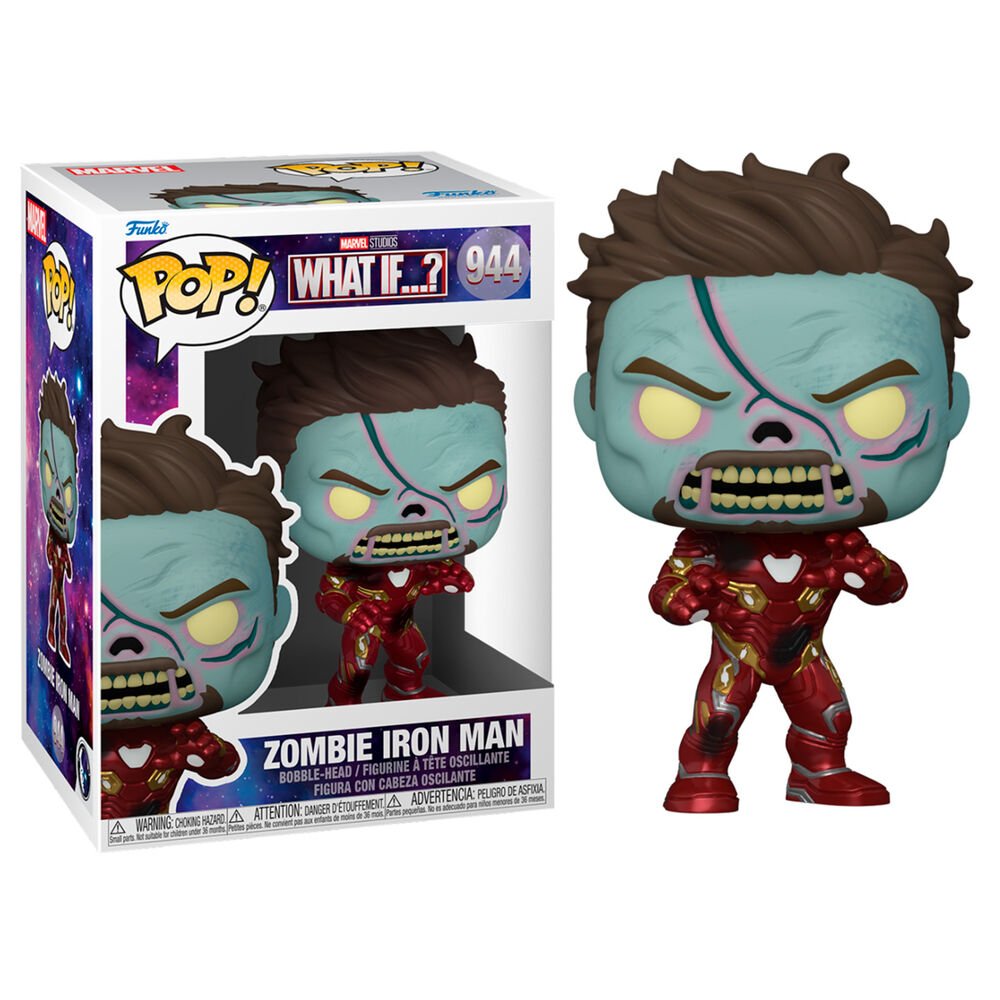 POP figure Marvel What If Zombie Iron Man - Nerdscape