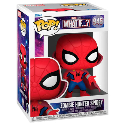 Funko Pop! Marvel What If Zombie Spiderman - Figura da Collezione Vinyl Nerdscape