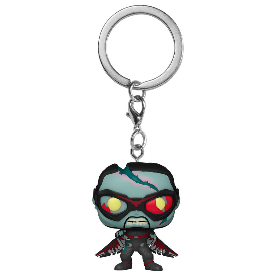 Funko Pop! Marvel What If Zombie Falcon - Figura da Collezione Vinyl Nerdscape