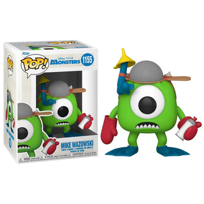Funko Pop! Monsters Inc Mike con Mitts 20th - Figura da Collezione Vinyl Nerdscape