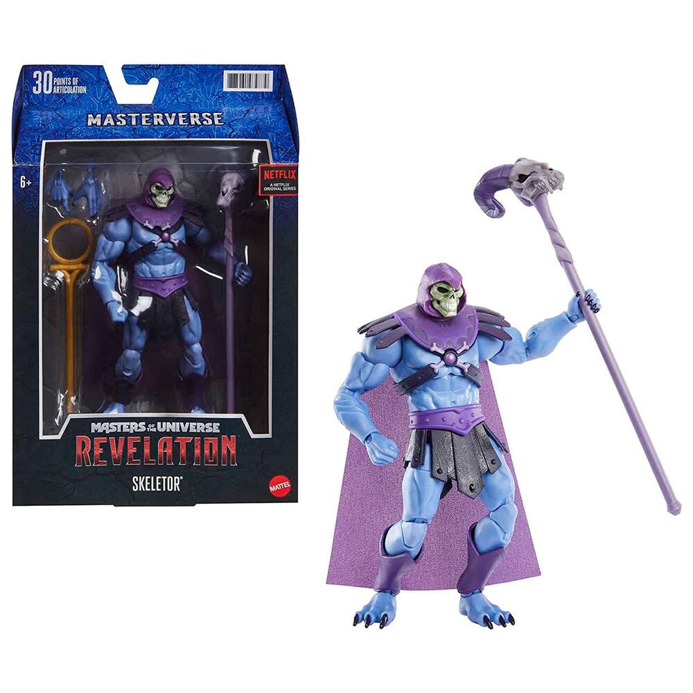 Masters of the Universe - Revelation Skeletor figure 18cm - Nerdscape