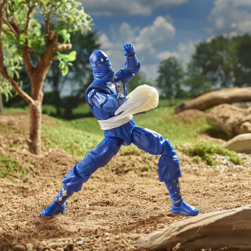 Power Rangers Lightning Collection Ninja Blue Ranger figure 15cm Nerdscape