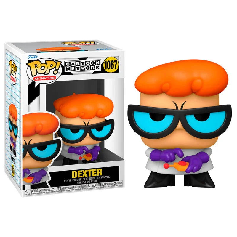 Funko Pop! Cartoon Network Dexter's Lab Dexter con Telecomando - Figura da Collezione Vinyl Nerdscape
