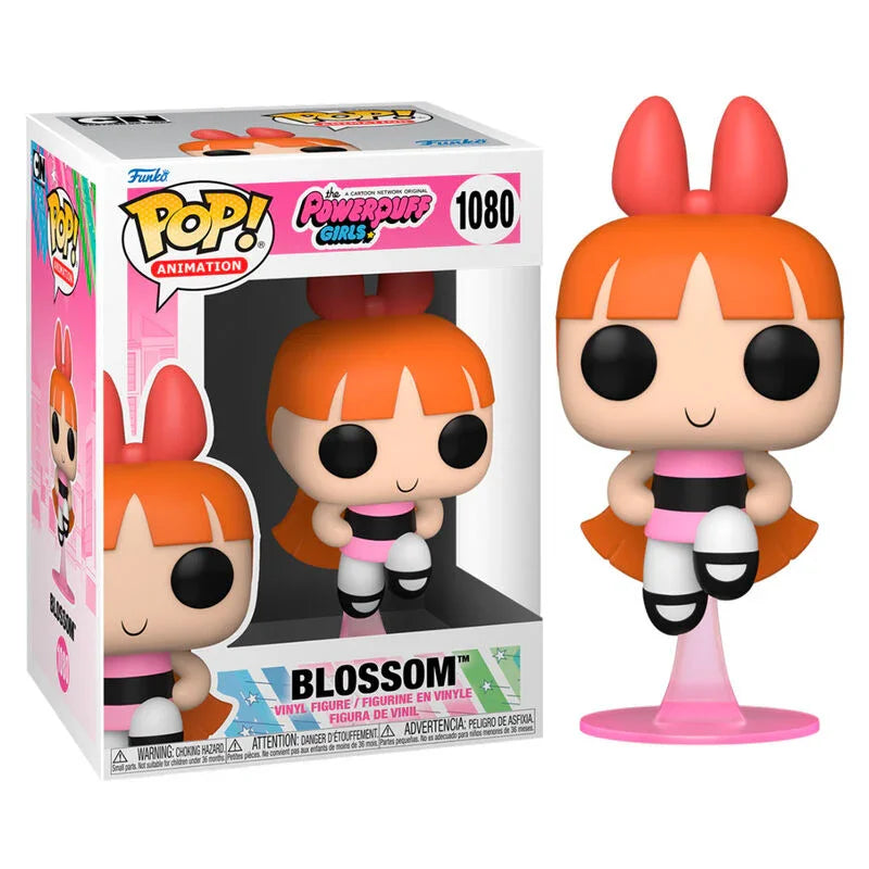 Funko Pop! Powerpuff Girls Blossom - Figura da Collezione Vinyl Nerdscape