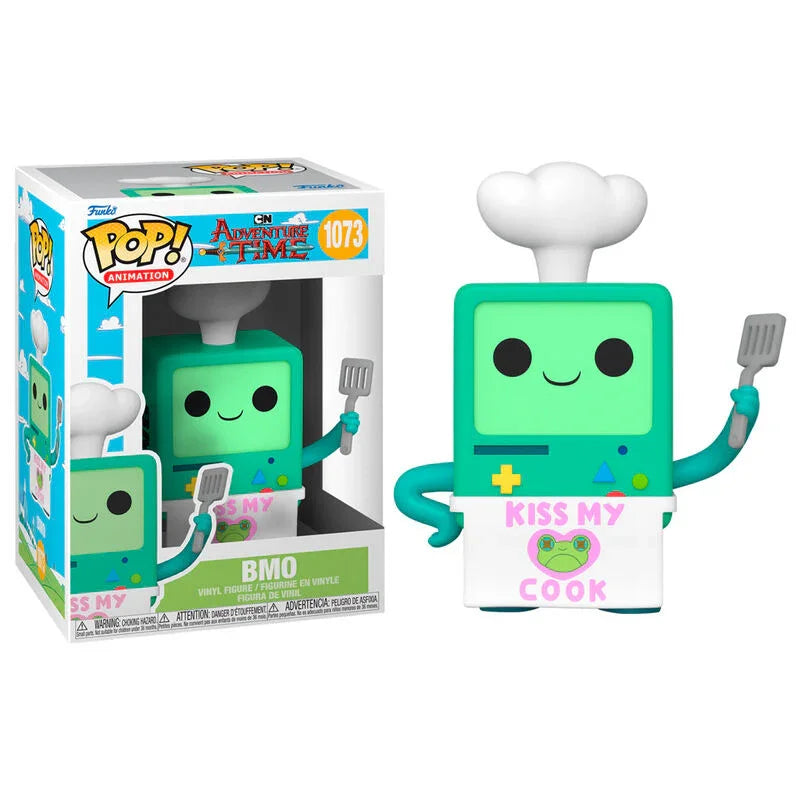 Funko Pop! Adventure Time BMO Cook - Figura da Collezione Vinyl Nerdscape
