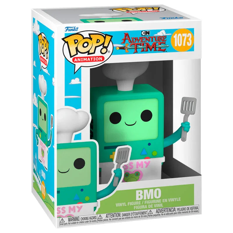 Funko Pop! Adventure Time BMO Cook - Figura da Collezione Vinyl Nerdscape