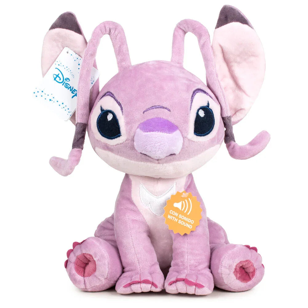 Disney Stitch Angel soft plush toy 30cm Nerdscape
