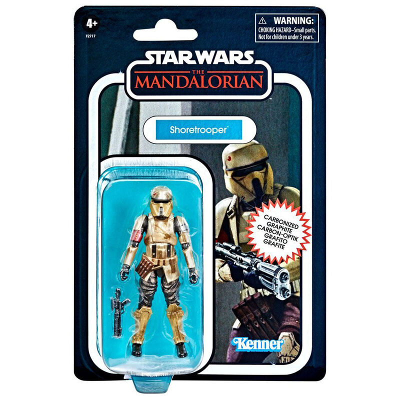 Star Wars Carbonized Collection Incinerator Shoretrooper vintage figure 10cm Nerdscape