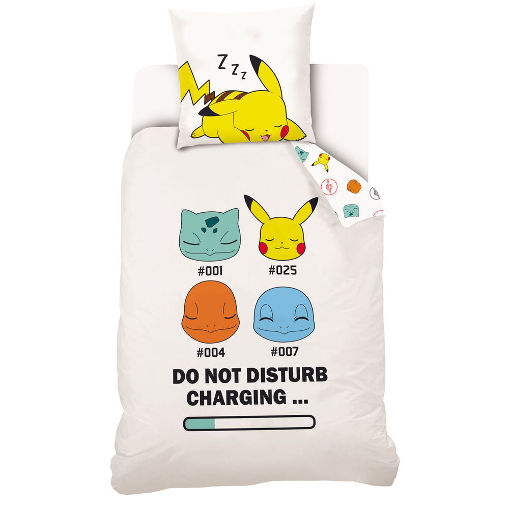 Pokemon premium cotton duvet cover bed 90cm Nerdscape