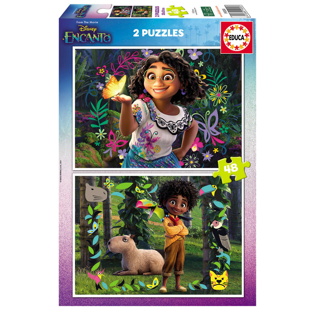 Disney Ecanto puzzle 2x48pcs Nerdscape