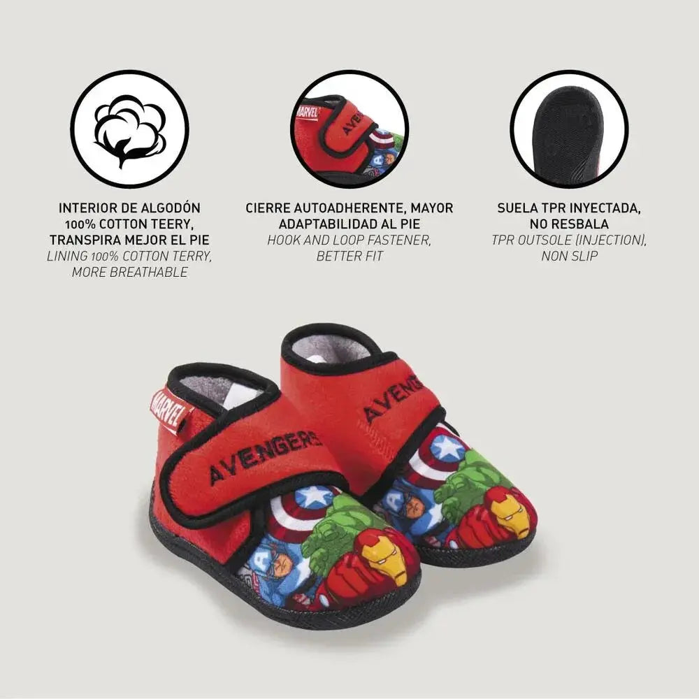 Marvel Avengers slippers Nerdscape