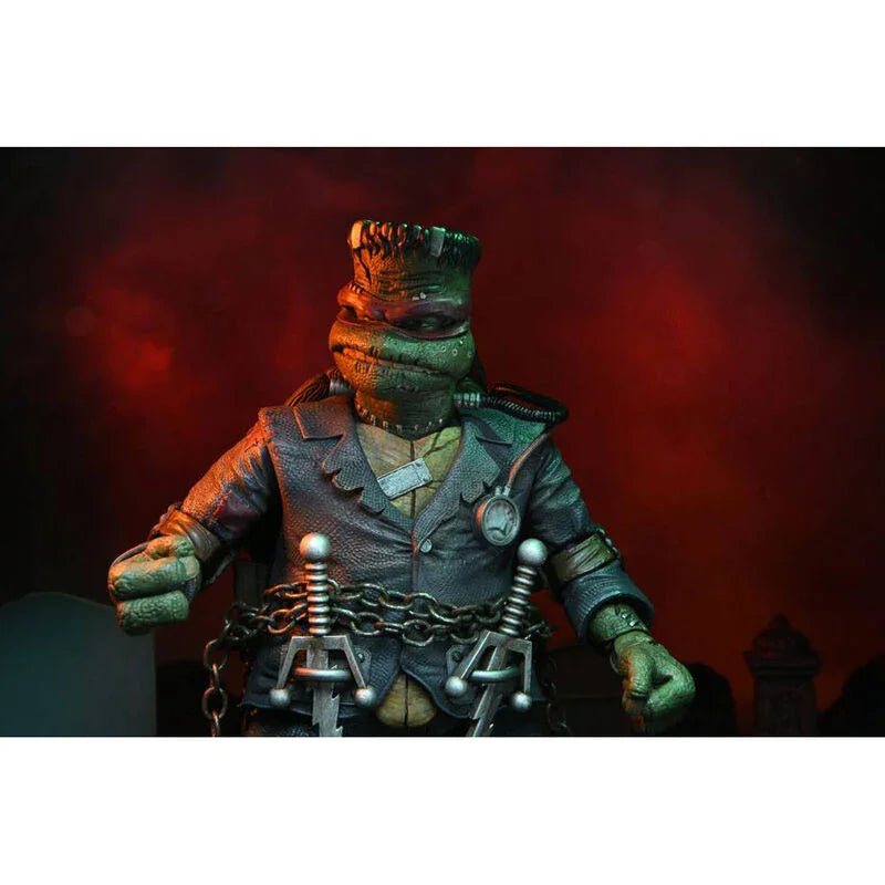Ninja Turtles Raphael Frankenstein Monster Figura da Collezione 18cm - Nerdscape Nerdscape
