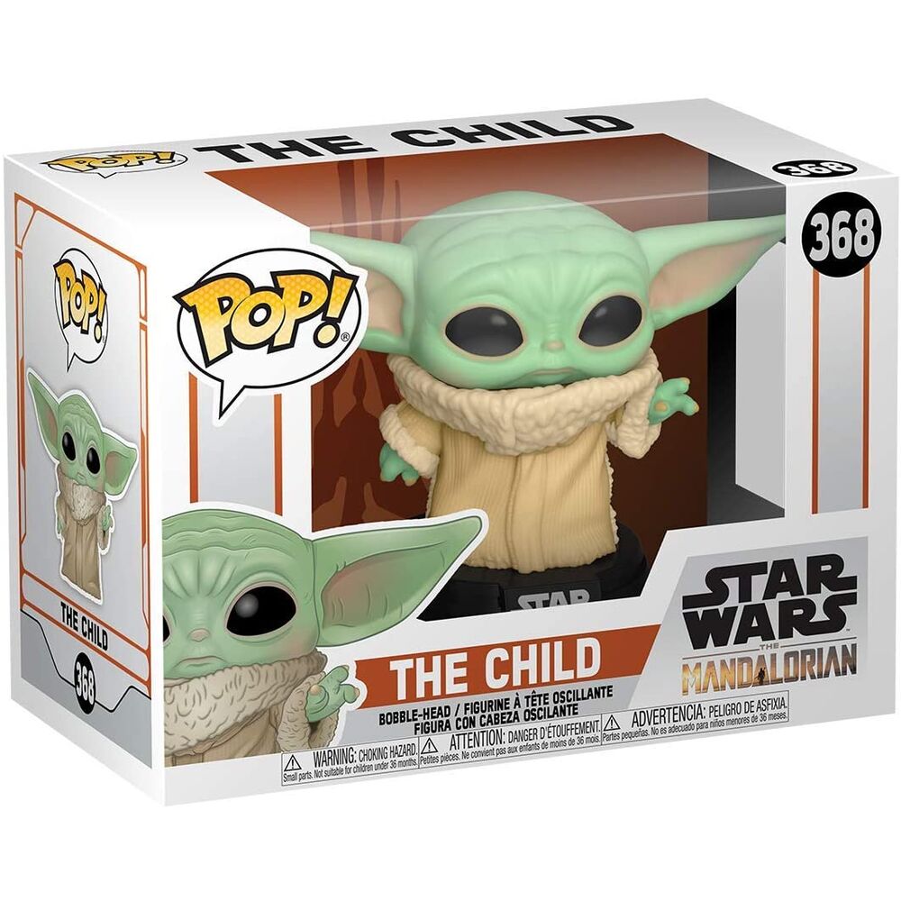Figurine POP Star Wars Mandalorien Yoda l'Enfant