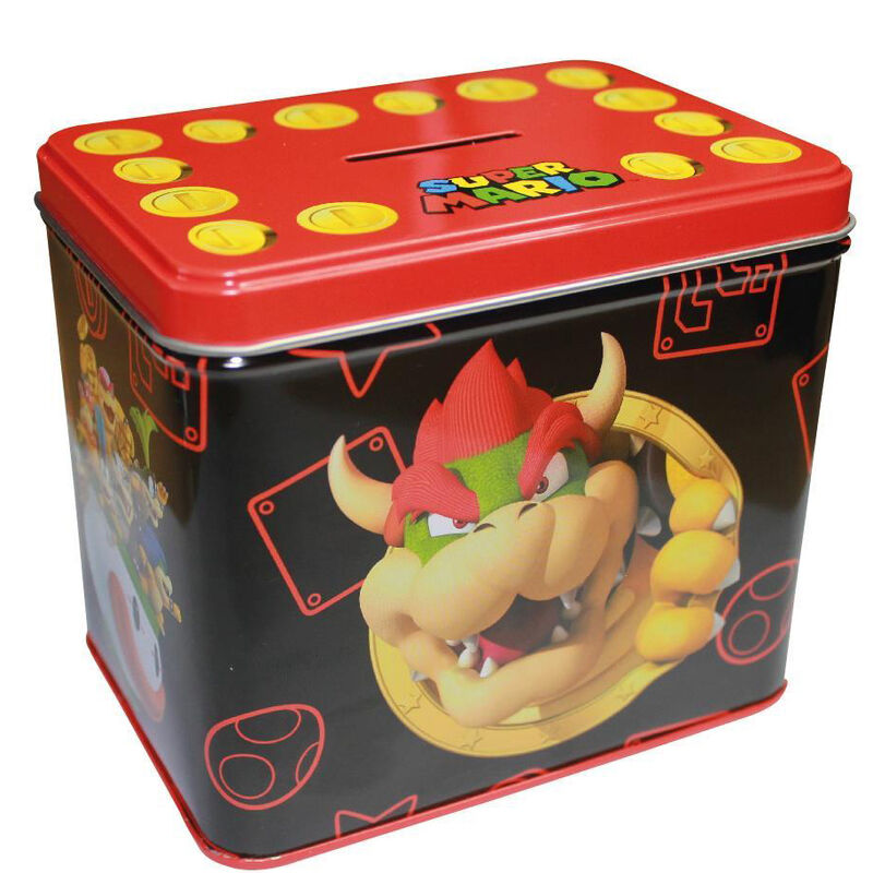 Nintendo Super Mario Bros Bowser Mug + Money box set Nerdscape