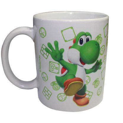 Nintendo Super Mario Bros Yoshi Mug + Money box set Nerdscape