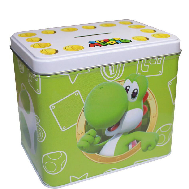 Nintendo Super Mario Bros Yoshi Mug + Money box set Nerdscape