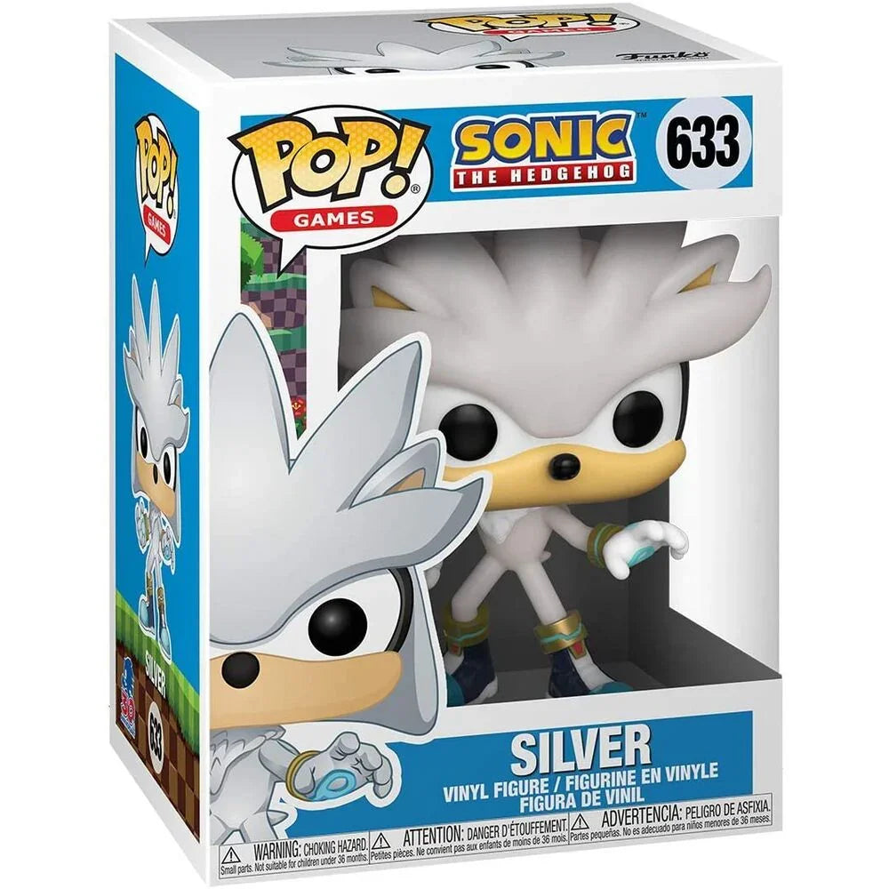 POP figure Sonic 30th Anniversary Silver the Hedgehog Nerdscape