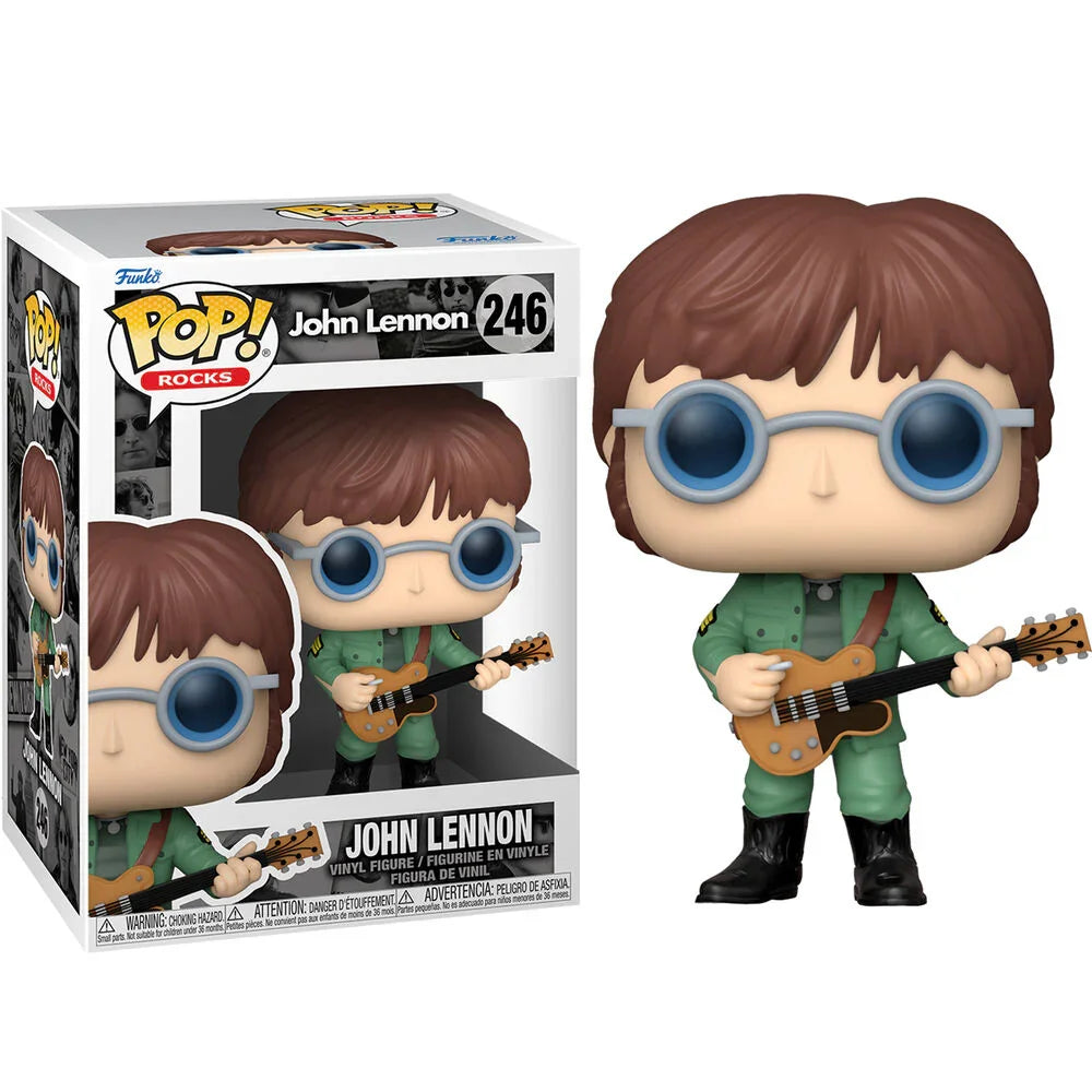 Funko Pop! John Lennon Military Jacket - Figura da Collezione Vinyl Nerdscape