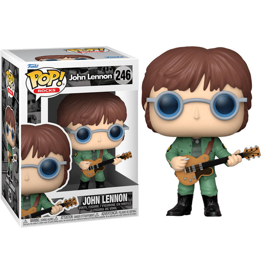 Funko Pop! John Lennon Military Jacket - Figura da Collezione Vinyl