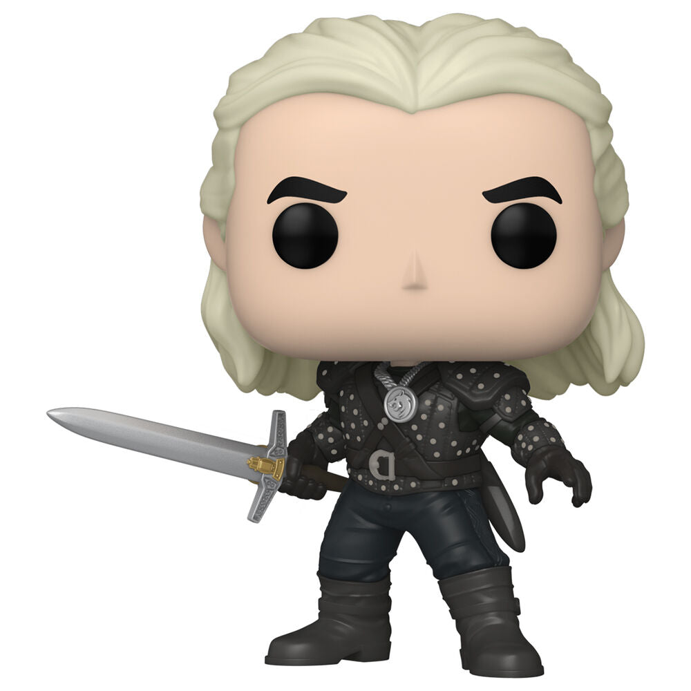 Funko Pop! The Witcher Geralt - Figura da Collezione Vinyl Nerdscape