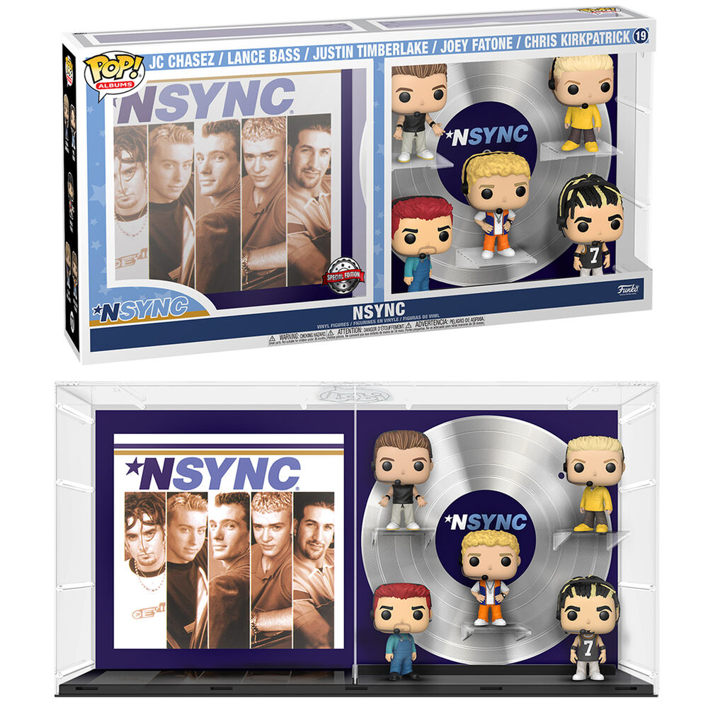 POP figures Album Deluxe NSYNC Exclusive Nerdscape