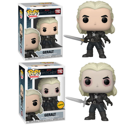 POP figure The Witcher Geralt 5 + 1 Chase Nerdscape
