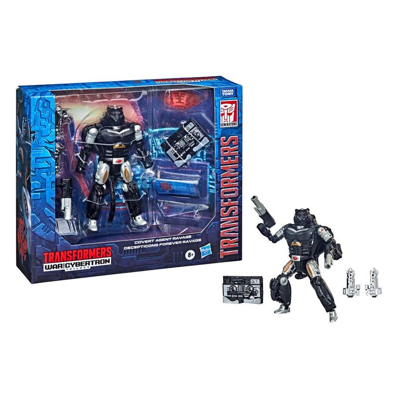 Transformers Ravage War From Cybertron Covert Agent - Figura da Collezione 15cm - Nerdscape Nerdscape