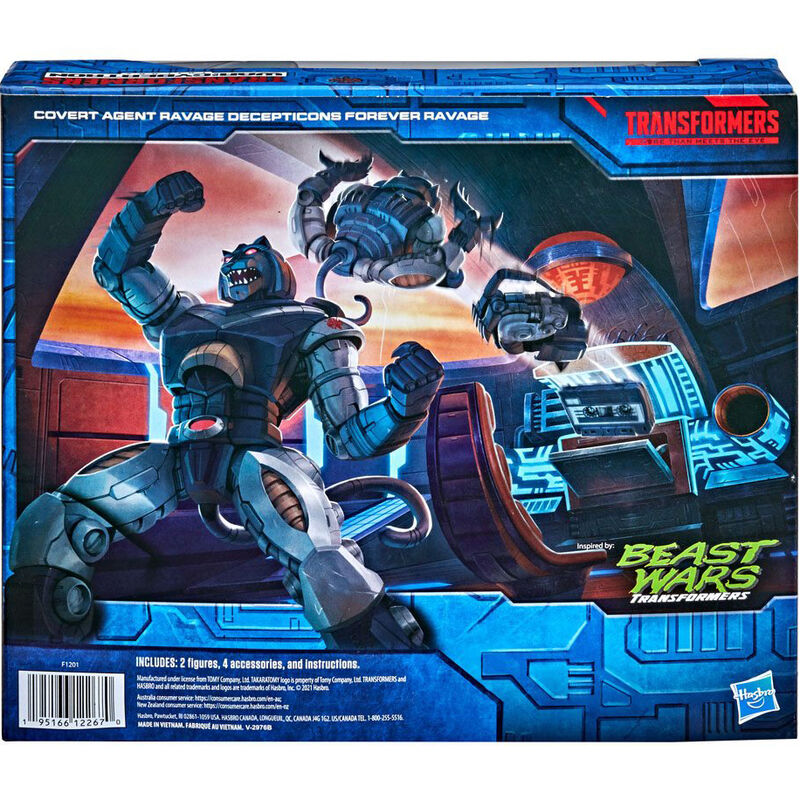 Transformers Ravage War From Cybertron Covert Agent - Figura da Collezione 15cm - Nerdscape Nerdscape