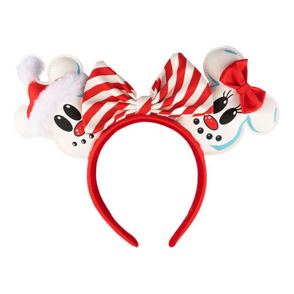 Loungefly Disney Snowman Mickey Minnie headband Nerdscape