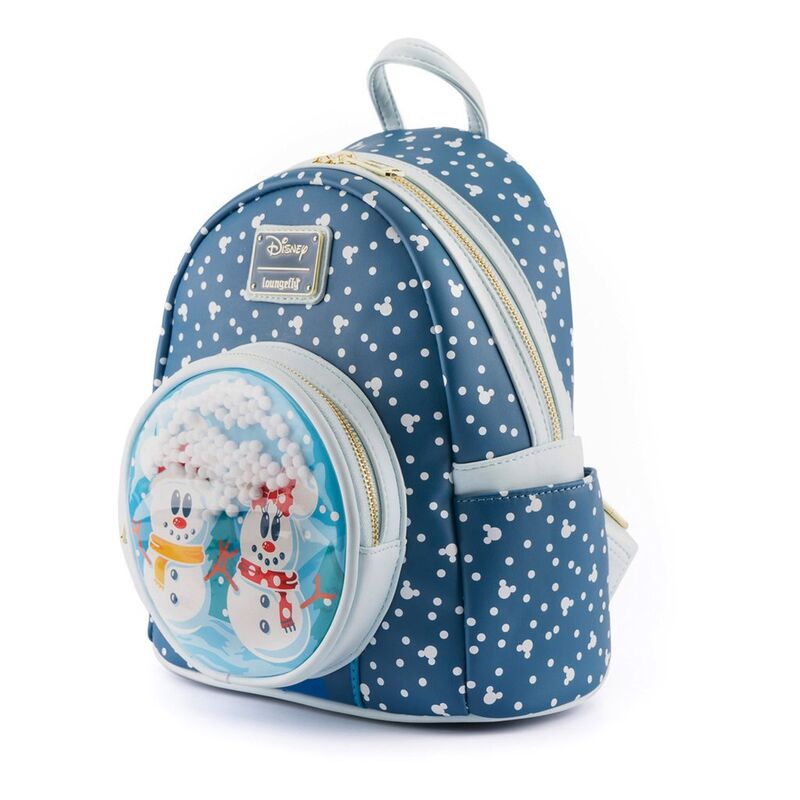Loungefly Disney Snowman Mickey Minnie backpack  26cm Nerdscape