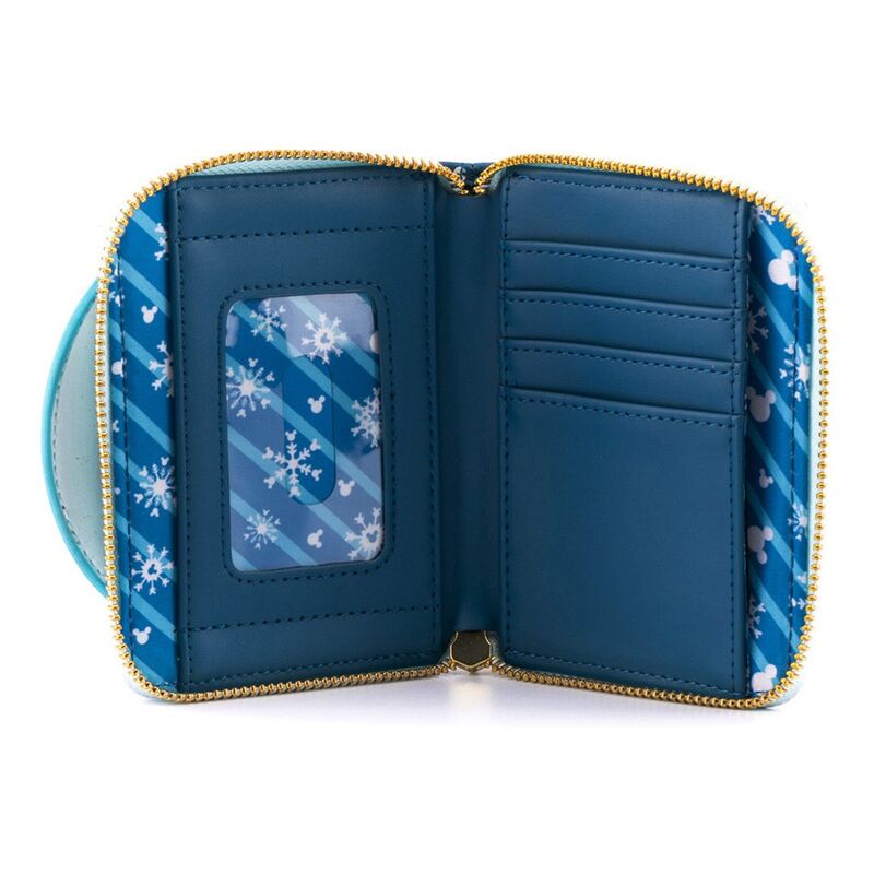 Loungefly Disney Snowman Mickey Minnie wallet Nerdscape