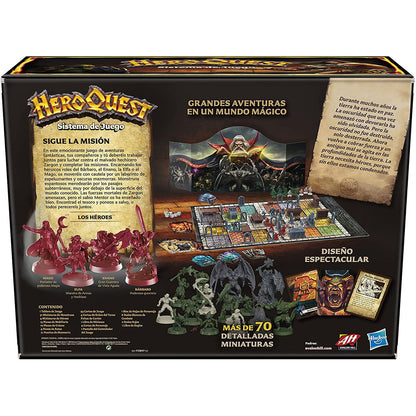 Spanish Avalon Hill Dungeon Adventures HeroQuest board game Nerdscape