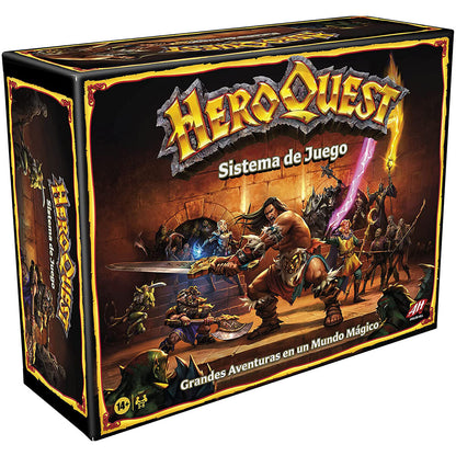 Spanish Avalon Hill Dungeon Adventures HeroQuest board game Nerdscape